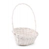 Košík prútený 39/43x31x9/15/18/49 cm biely xxx