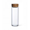 Fľaša sklo 1000 ml PURE AQUA bambusové skrutkovacie veko