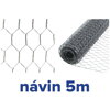 Pletivo HEX 25/0,8x500 mm 5m ZN GARDENKUS zajačie