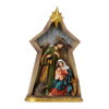 Betlehem hviezda 15x6,5x23,5 cm poly