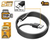 Kábel nabíjací 1m USB-A / USB-C INGCO Kábel nabíjací 1m USB-A / USB-C INGCO