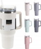 Termohrnček nerezový s uškom 1200 ml mix farieb