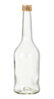 Fľaša na alkohol sklo 500ml NAPOLEON s uzáverom
