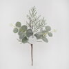 Ozdoba zapichovacia tuja+eucalypt+bobule 27 cm