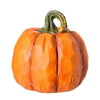 Dekorácia tekvica 21x21x21cm oranžová