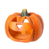 Dekorácia svietnik tekvica 15,3x15x12,3cm keramika