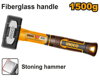 Kladivo / pucka 1500g INGCO sklolaminátová násada