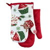 Chňapka kuchynská 2ks/sada, candy cane