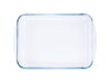 Pekáč s ušami hranatý, 40x27x6cm, 3,7L, sklo číre PYREX