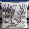 Obliečka na vankúš gobelínová celoročná ZÁHRADNÁ ROMANTIKA III, 42x42cm