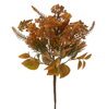 Ozdoba zapichovacia eukalyptus+vres 36 cm hnedý