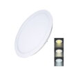 Solight LED mini panel CCT, podhľadový, 18W, 1530lm, 3000K, 4000K, 6000K, okrúhly