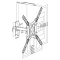 SBOX Revolving wall maount LCD-441