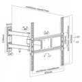 SBOX Revolving wall mount ultra thin TV PLB-3644