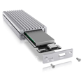 RAIDSONIC ICY Externý box M.2 NVMe silver