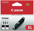 Cartridge CANON CLI-551BK XL back