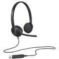 LOGITECH H340 USB Headset black