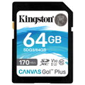 KINGSTON SDXC Canvas GO! Plus 64GB 170MB/s