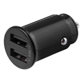 DELTACO USB-CAR124, Autonabíjačka 2x USB 2.0, či