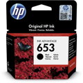 HP Cartridge 3YM75AE black HP653