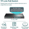 TP-Link TL-SL1218P, Switch 16-Port/100Mbps/Rack