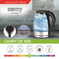 CAMRY CR 1239, Rýchlovarná kanvica 1,7L