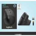 LOGITECH LIFT Vertical ERGONOMIC, Bezdrôtová myš G