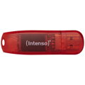 INTENSO Rainbow Line, 128GB, USB 2.0, Red