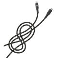 TELLUR Green, Kábel, USB Type C/Lightning, 1m, blk