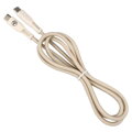 TELLUR Green, Kábel USB Type C/Type C, 1m, cre