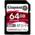 KINGSTON SDXC Canvas React Plus 64GB