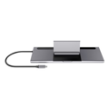DELTACO USBC-DOCK2, Dokovacia stanica USB-C 8v1