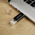INTENSO Twist Line, USB-C/USB-A, USB Kľúč, 32GB