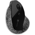 CONNECT IT Gloss BLACK DOODLE, Ergonomická myš