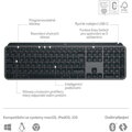 LOGITECH MX Keys S, Bezdrôtová klávesnica, SK/CZ