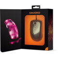 DELTACO GAMING DM310, Myš, USB, čierna