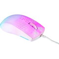 DELTACO GAMING WM87, Myš, USB, biela