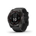 GARMIN Fénix 7X Pro, Sapphire, Solar, Black Band