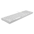 GENIUS Slimstar 126 USB, Klávesnica biela