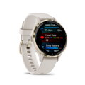 GARMIN VENU 3S, Smart hodinky, Ivory/Soft Gold