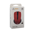 SBOX WM-109R, Optická bezdrôtová myš, červená