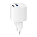 GEMBIRD TA-UC-PDQC20-W-01, Nabíjačka, USB/USB-C
