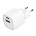 GEMBIRD TA-UC-PDQC20-W-01, Nabíjačka, USB/USB-C