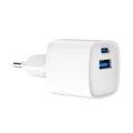 GEMBIRD TA-UC-PDQC20-W-01, Nabíjačka, USB/USB-C