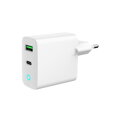 GEMBIRD TA-UC-PDQC20L-W-01, Nabíjačka, USB/USB-C