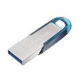 SanDisk Ultra Flair 128GB USB 3.0, USB Kľúč, modrý (SDCZ73-128G-G46B)