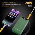 INTENSO F10000, Powerbanka 10000 mAh, zelená