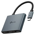 TP-link UH3020C, Dokovacia stanica 3v1, šedá