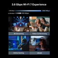 TP-Link Archer BE220 BE3600 Wi-Fi 7 Router