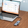 HAWK HUB 6v1 USB-C / USB-A / HDMI/ SD/TF HUB601